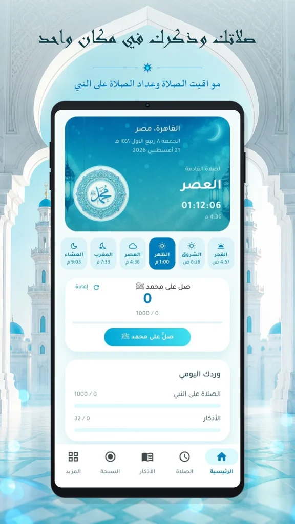 صلي على محمد: أذكار وصلاة